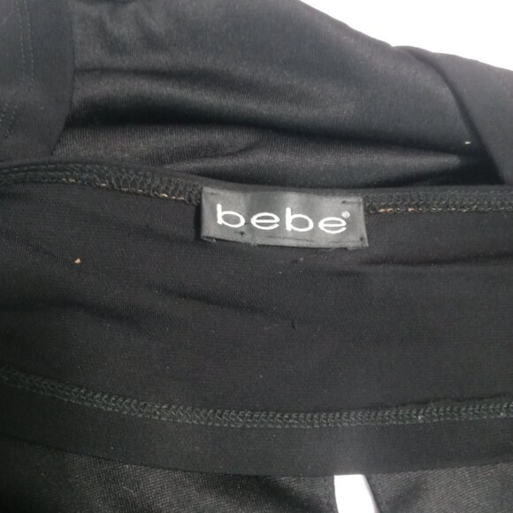 BEBE black backless halter top Y2K - Picture 4 of 4